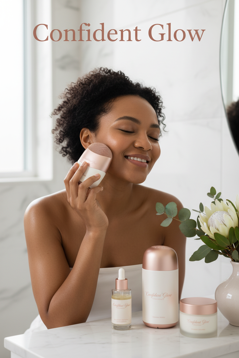 Confident Glow Authentic Mobile Banner
