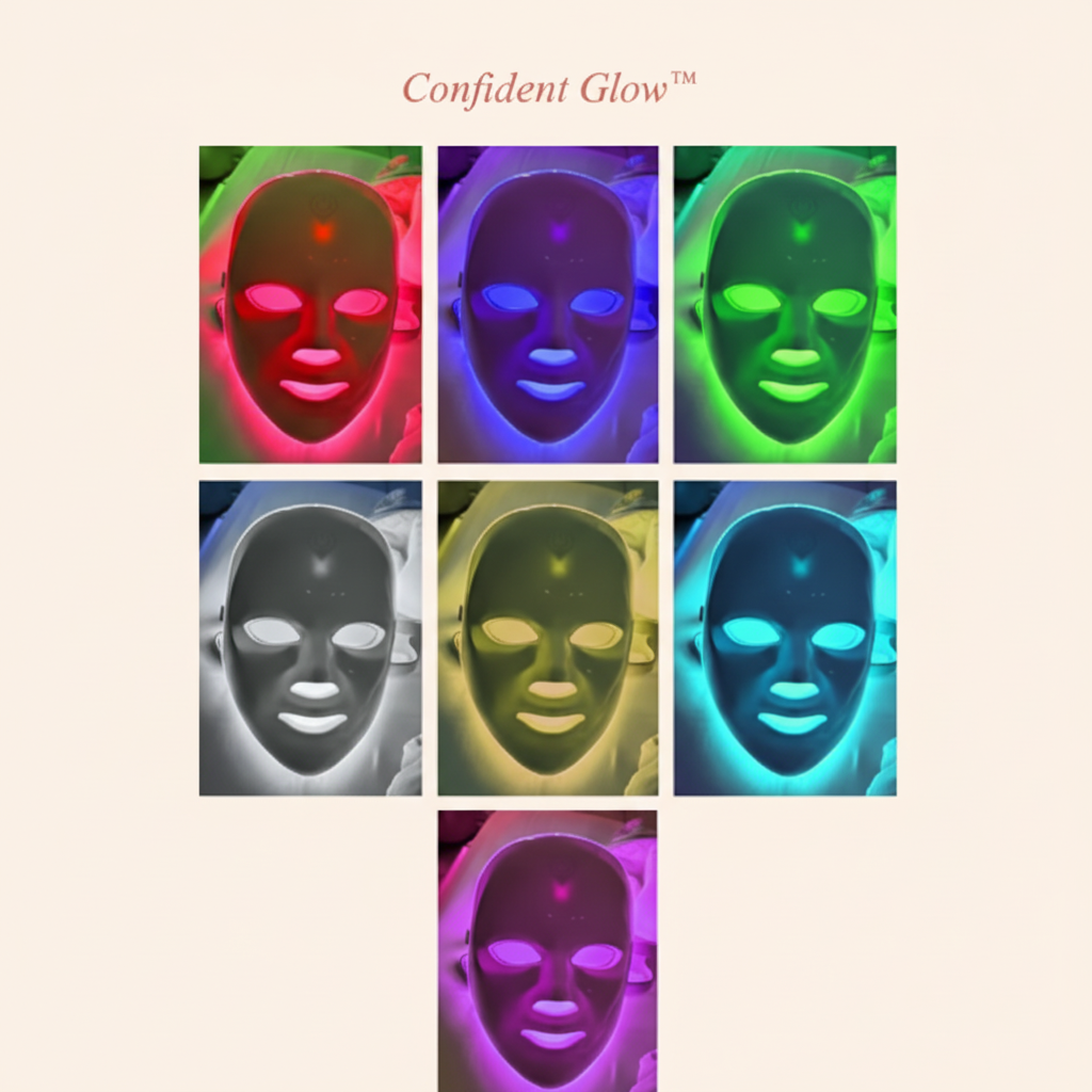 Confident Glow LED Mask 7 Colors